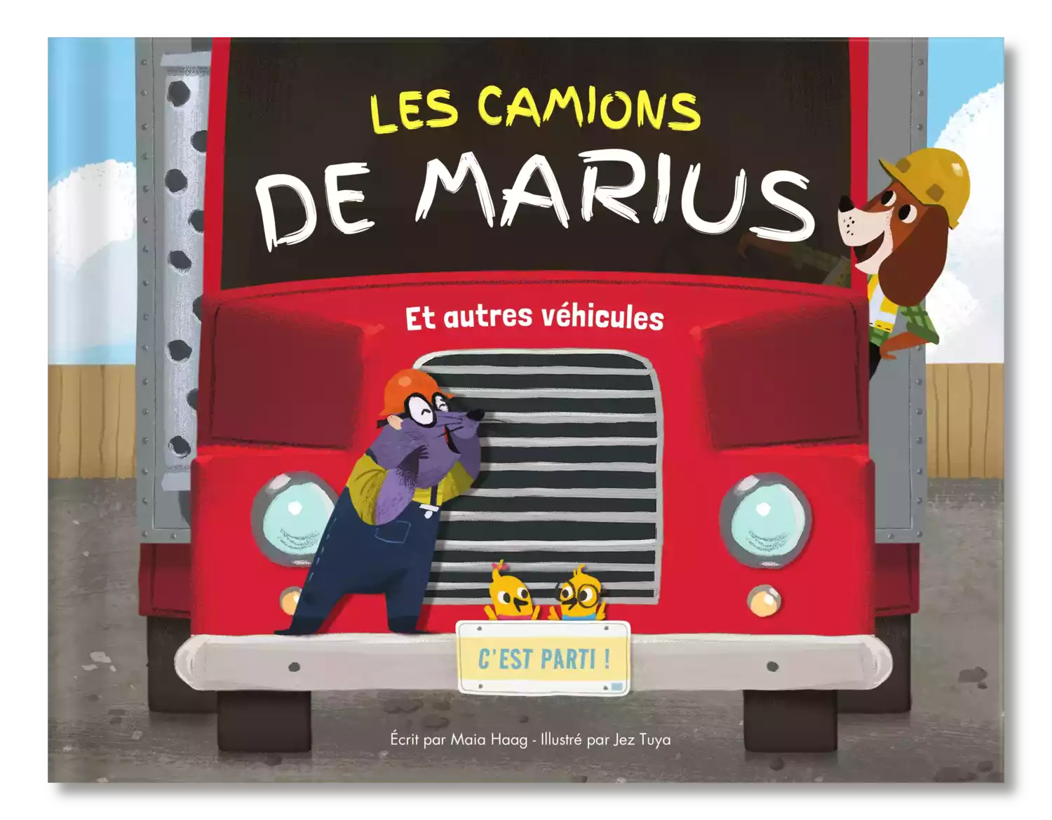 Tous mes camions ! Livre Personnalisé